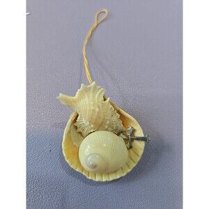 Handmade Sea Shells Christmas Ornament